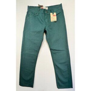 Levi's 513 Juniors Slim Straight Fit Jeans Ponderosa Pine Size 14 Regular 27x27